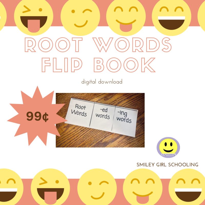 Root Words Flip Book