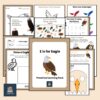 E is for Eagle Preschool Learning Pack