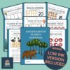 Kindergarten Numbers Workbook Forest Theme