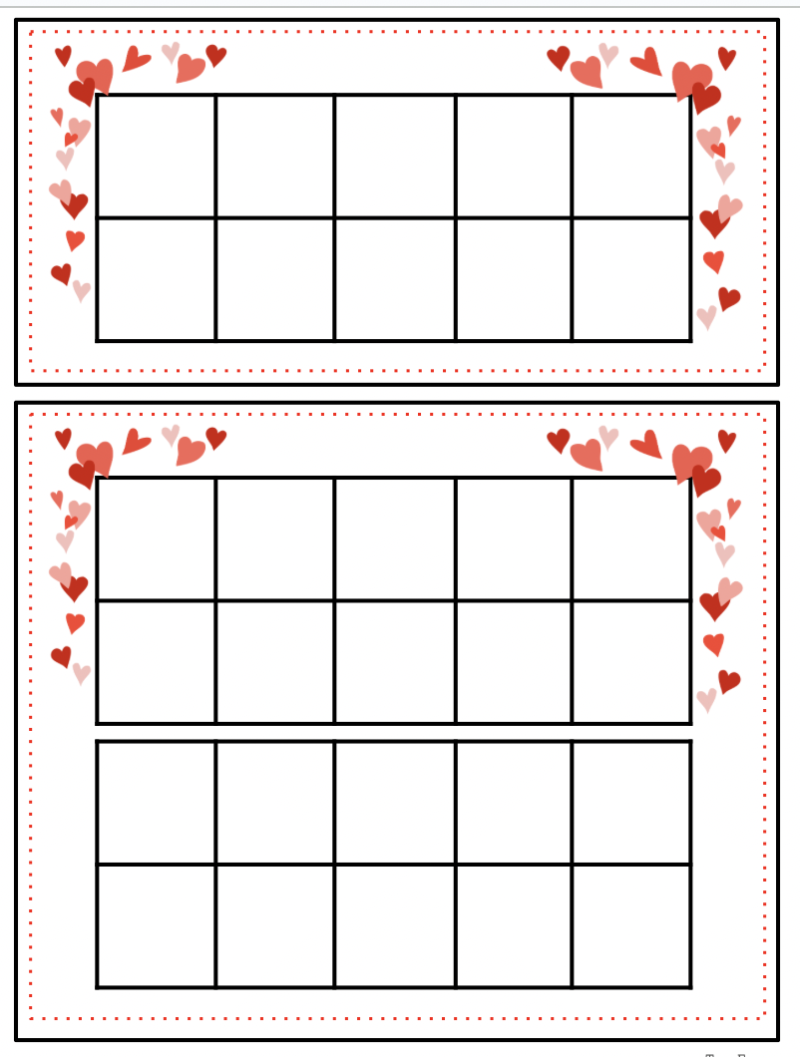 Valentine Candy Heart Preschool and Kindergarten Math Activity Bundle - Image 3