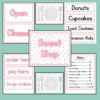 Dramatic Play Sweet Shop Pack Pretend Play Set - Image 3
