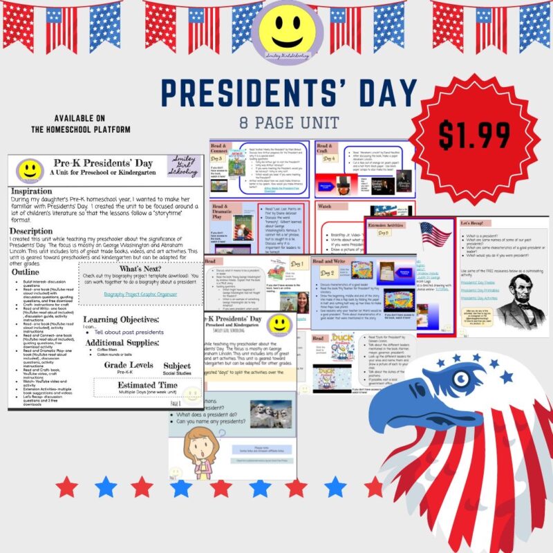 Presidents' Day Unit