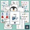 Winter Preschool Activity Bundle Winter Theme Learning Pack Kindergarten