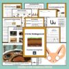 U is for Underground Preschool Kindergarten Activity Sheets