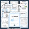W is for Wind Preschool Kindergarten Activity Sheet Bundle Weather Unit
