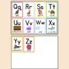 Nature Alphabet Flash Cards Backyard Nature Preschool ABC Cards - Image 2
