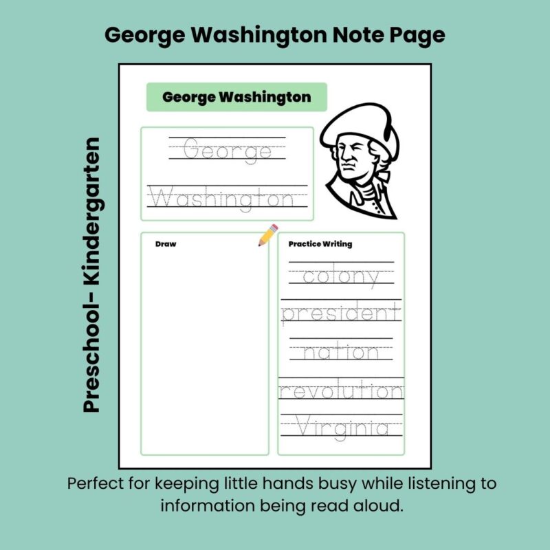 George Washington Note Pages - Image 2