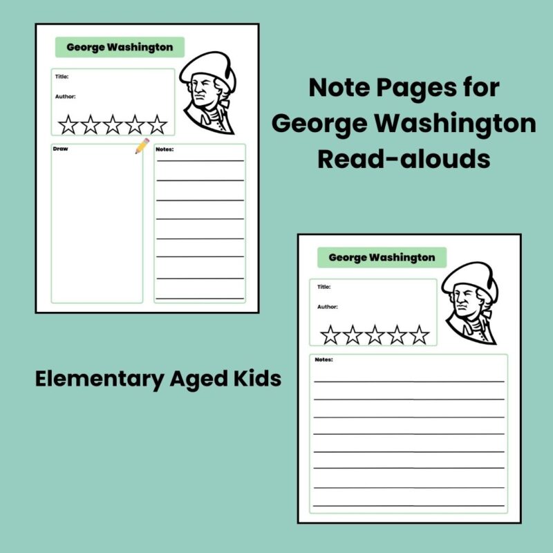 George Washington Note Pages - Image 3