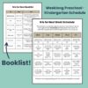 N is for Nest Preschool Activity Sheet Bundle Pre-K -Kindergarten Homeschool Curriculum - Image 3