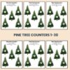 P is for Pine Preschool Kindergarten Activity Sheet Bundle Pine Tree Unit - Image 3