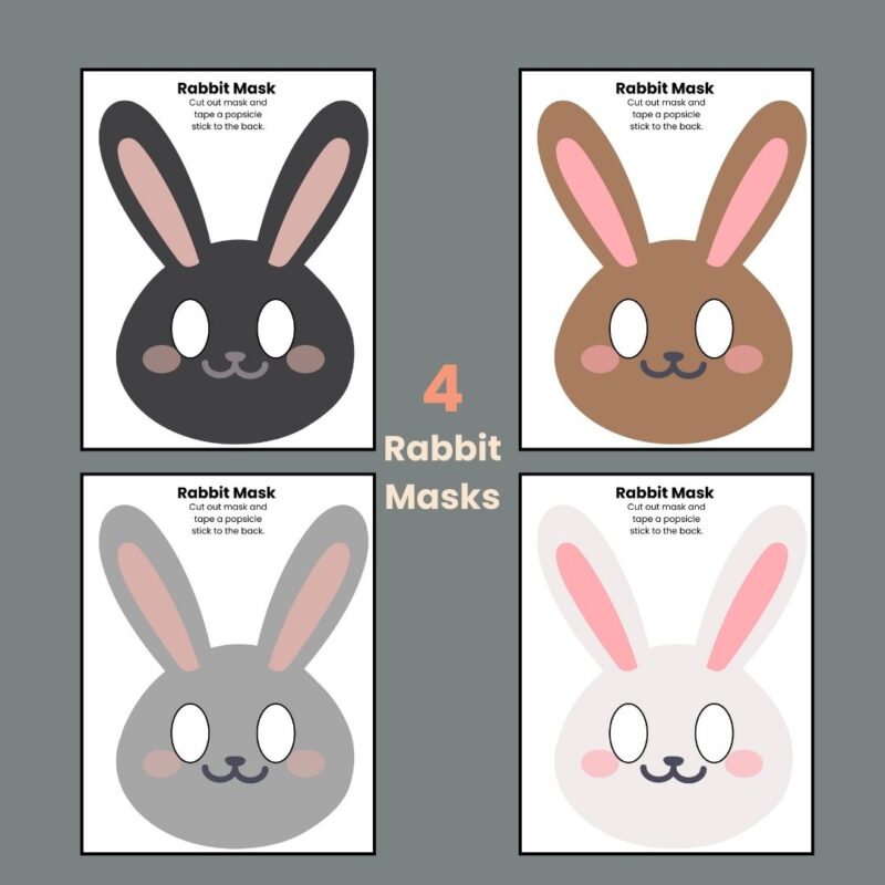 R is for Rabbit Preschool Activity Sheet Bundle Letter R Week Curriculum Kindergarten - Image 5