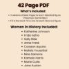 Women's History Month Historical Figure Note Pages - Image 4