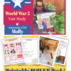 World War 2 history American Girl Molly Unit Study homeschool