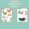S is for Squirrel Preschool Activity Bundle Backyard Nature - Image 5