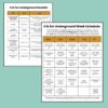 U is for Underground Preschool Kindergarten Activity Sheets - Image 4