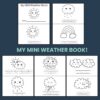 W is for Wind Preschool Kindergarten Activity Sheet Bundle Weather Unit - Image 2