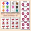 Z is for Zinnia Preschool Kindergarten Activity Sheets Bundle Z Week - Image 5