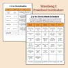 Z is for Zinnia Preschool Kindergarten Activity Sheets Bundle Z Week - Image 2