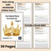 Our Island Story Worksheets Chapters 1-21 Visual Aids Copy Work Ambleside Online Year 1