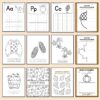 Autumn Preschool Activity Sheets Bundle Fall Pre-K Kindergarten Worksheets - Image 5