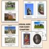Our Island Story Worksheets Chapters 1-21 Visual Aids Copy Work Ambleside Online Year 1 - Image 3