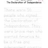 Fun Facts Copywork - Declaration of Independence - Image 3