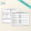 Homeschool High School Transcript Digital Download