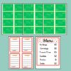 Hotdog Stand Dramatic Play Set Hot Dog Cart Pretend Play Pack Money Math Play Food - Image 3