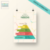 Maslow's Hierarchy of Needs - 11x17 Poster Digital Download