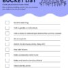 May Family Bucket List