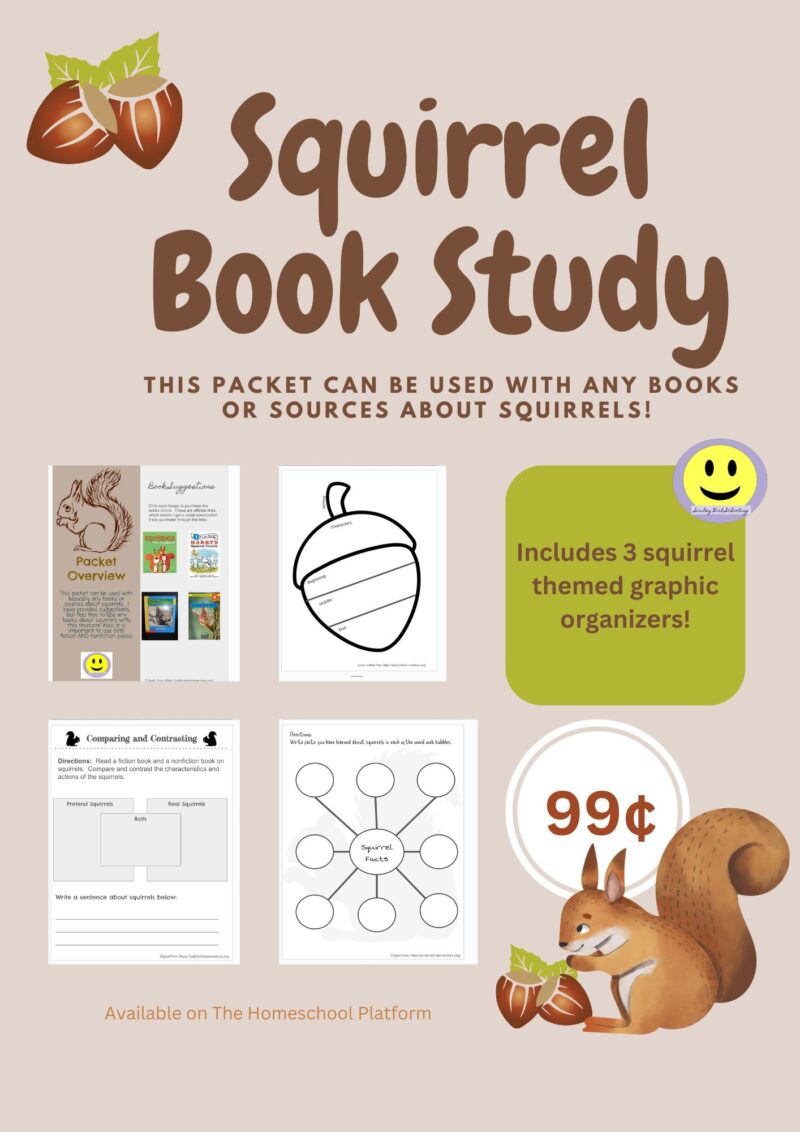 Squirrel Book Study Pack