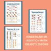 Kindergarten Addition Workbook Forest Nature Theme Math Practice Worksheets Printable Work Math book - Image 2
