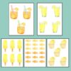 Lemonade Stand Dramatic Play Set Lemon Theme Shop Pretend Play Pack - Image 3