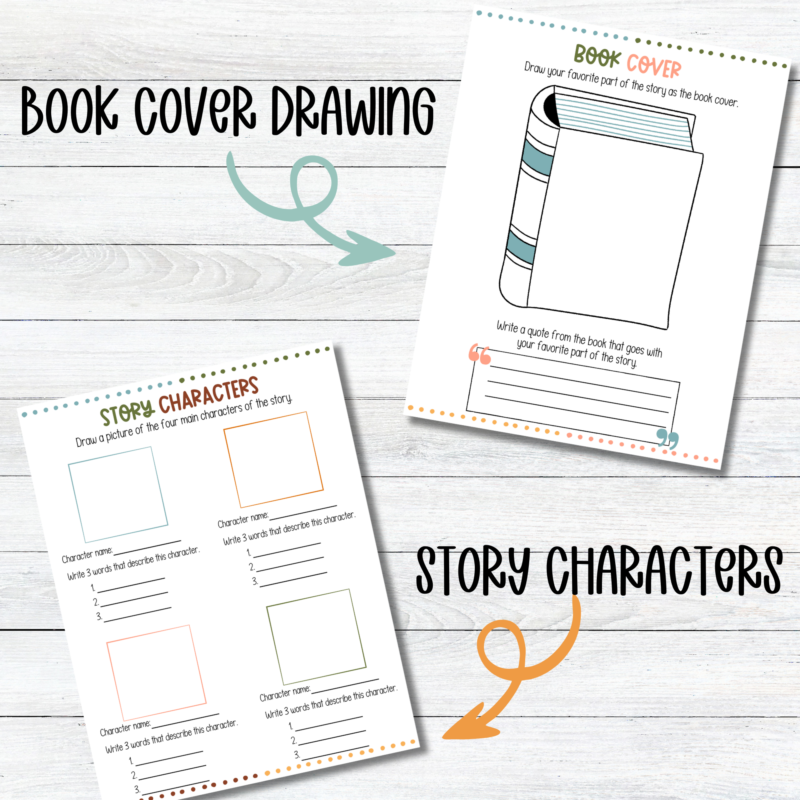 Book Report Printable Book Research - Image 2