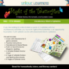 Flight of the Butterflies Vocabulary File Folder Game Description