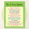 Flight of the Butterflies Vocabulary File Folder How To Divide Syllables Anchor Chart