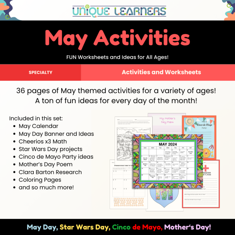 May Activities Calendar Pack - Image 2