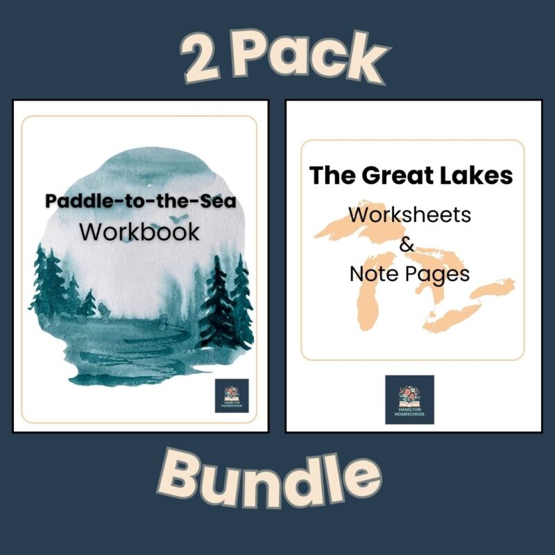 Paddle to the Sea Worksheet Great Lakes Bundle Workbook and Great Lakes Worksheets and Note Pages