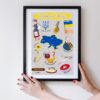 Vocabulary of Ukraine Poster Print