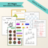 Multiplication X2 Table Worksheets Digital Download