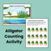Alligator Preschool Activity Pack A is for Alligator Letter A Week Lessons - Image 4
