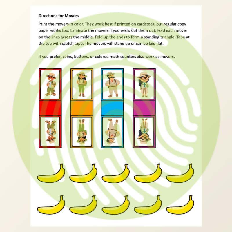 Chubby Monkey | R-controlled Vowels er, ir, ur Folder Game and Spelling Worksheets - Image 3