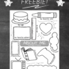 ~ FREEBIE ~ First Day of School About Me Poster
