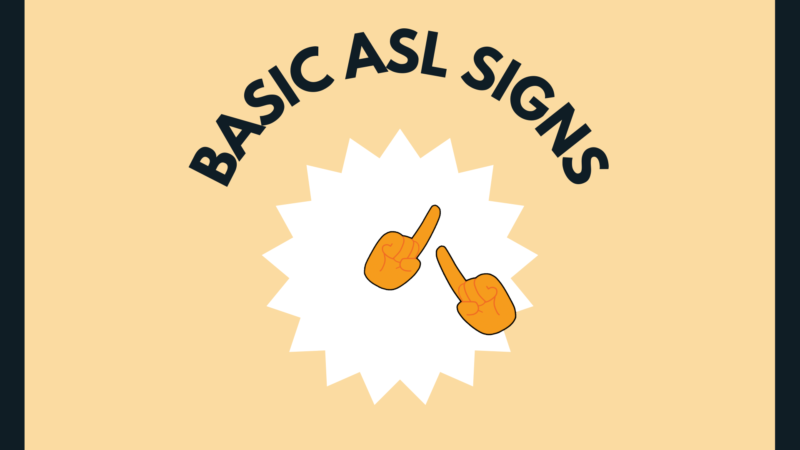 ASL Basic Signs PowerPoint