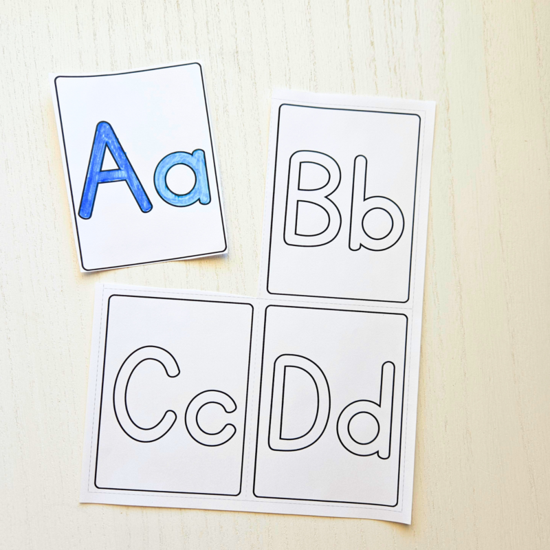 Alphabet Letter Printable Flashcards - Image 5