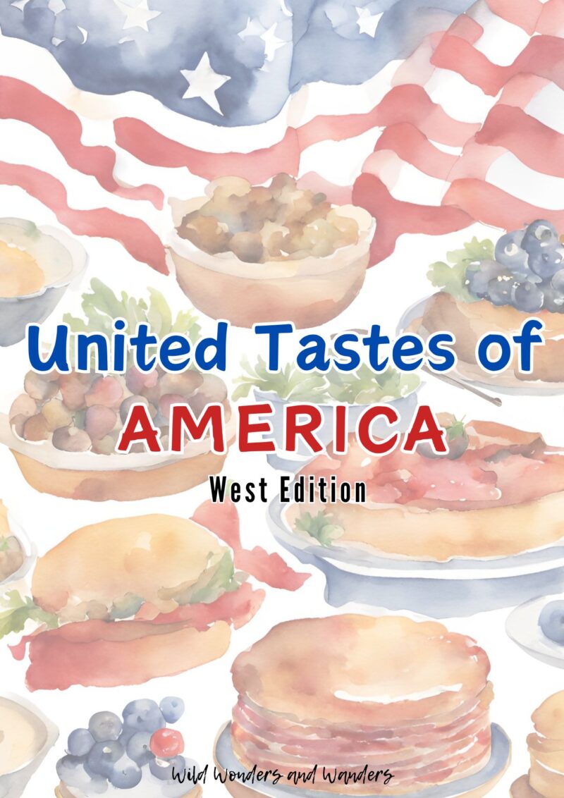 United Tastes of America: West Edition, A State Study and Cookbook - Image 2