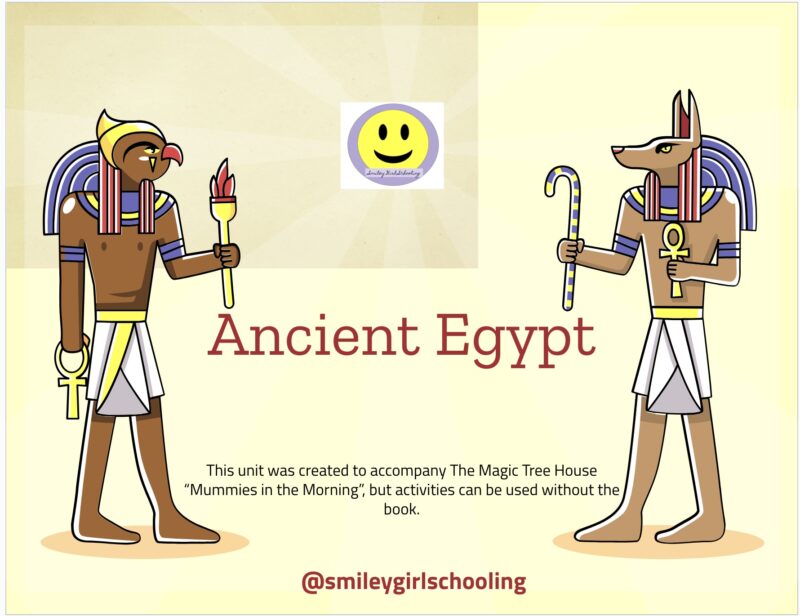 Ancient Egypt Unit: Slide Presentation and Student Pages Bundle