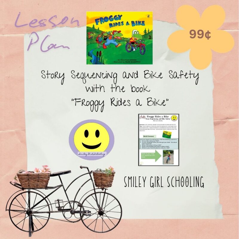 Story Sequencing with Froggy Rides a Bike