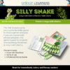 Silly Snake - Long a with Silent e File Folder Game Description