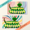 Silly Snake - Long a with Silent e File Folder Game Example 01